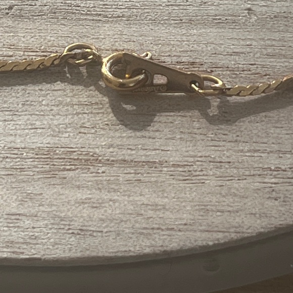 Amway Gold Lariat Necklace w Crystal Accent | Adjustable Drop Y Necklace Elegant - Picture 16 of 16